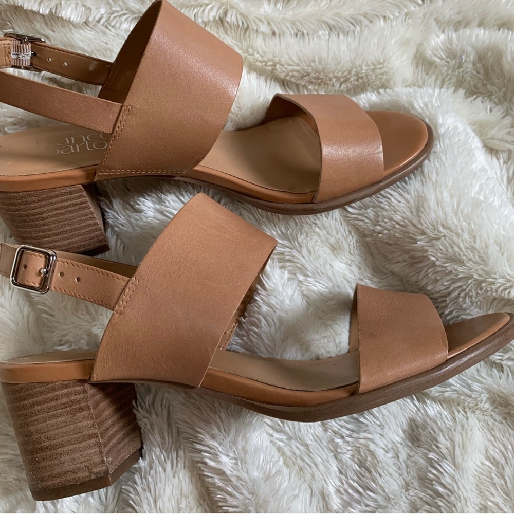 Franco Sarto Nude Heels/Sandal